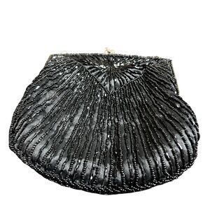 La Regale Beaded Crossbody Clutch